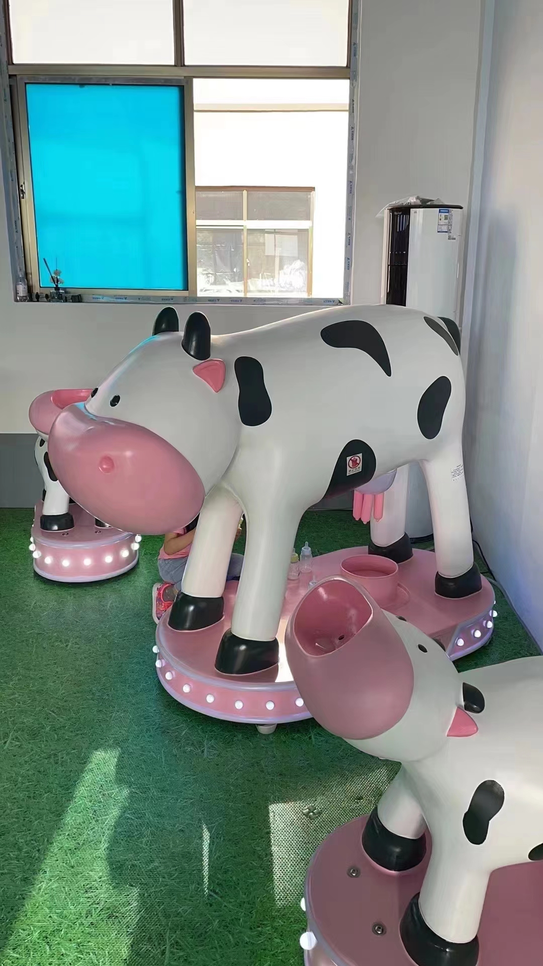Bettaplay Indoor Playground Kids Interactive Game Cow Role Play Farm Softplay Kids Playground for Kindergarten