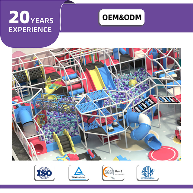 BetTaplay 475sqm Interactivo espuma suave de espuma suave Equipo de juegos interiores Juego de plástico Playhouse Diapositiva para centros comerciales