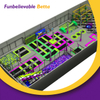 1100 Sqm High-End Indoor Children's Playground Fun Mall Maze for Sale