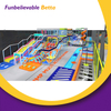 Bettaplay 4552 Sqm Customized Indoor Playground Set with LED Slide for Children Amusement Park Indoor Play Equipment for Sale Trampoline Park