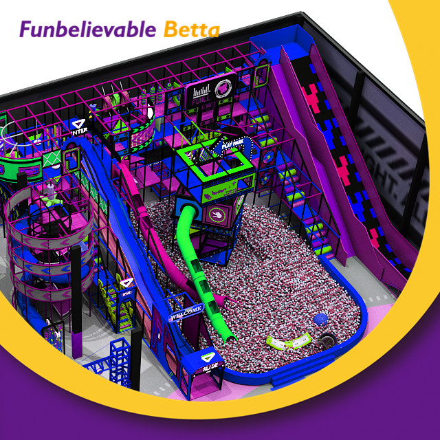 2200 Sqm Custom Indoor Commercial Soft Play Equipment Adventure Sports & Foam Amusement Park for Kids for School & Shopping Mall
