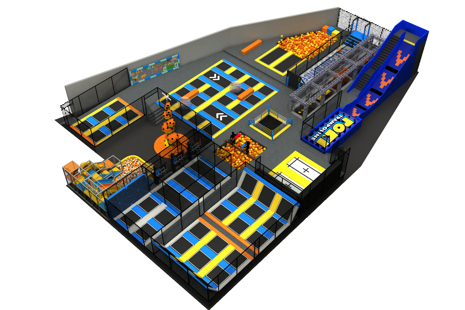 trampoline sports park