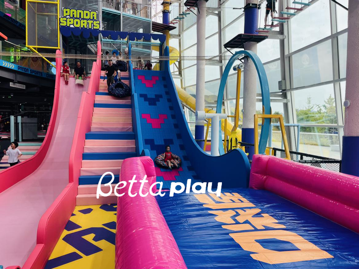 indoor playground big slide