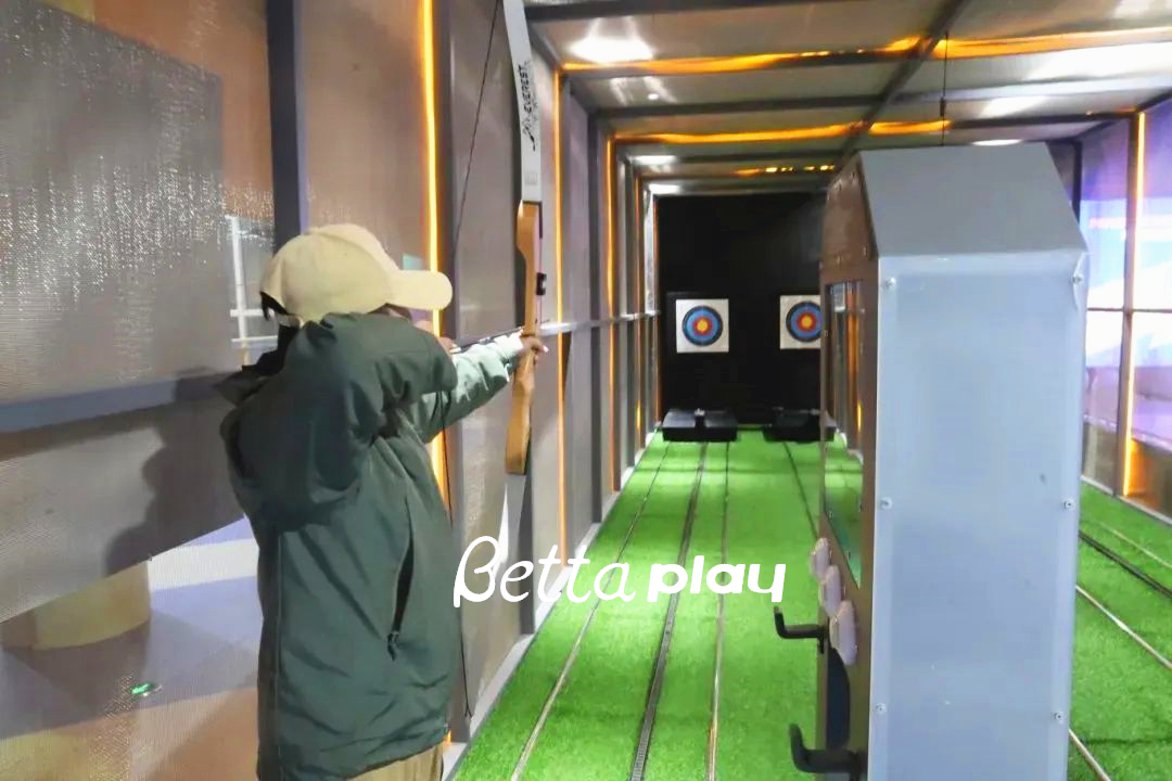 Indoor playground archery