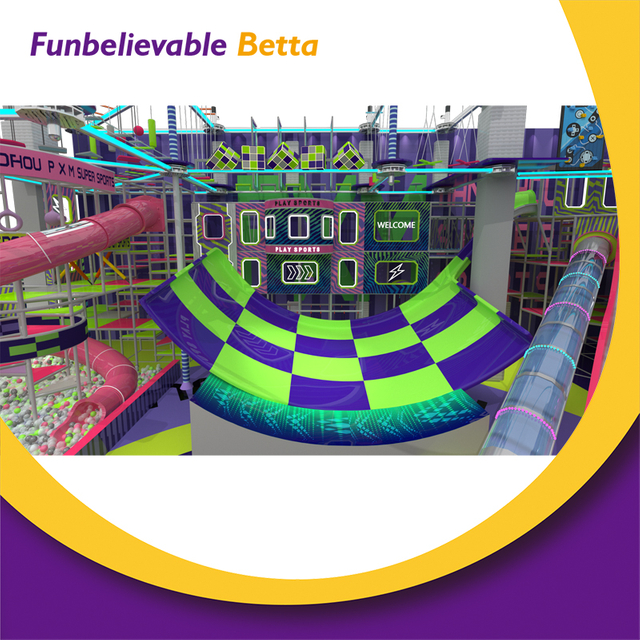 Bettaplay 750 SQM Enchanted Indoor Play Area Engaging Slide Carnival Equipment Indoor Playground Entrainment Area
