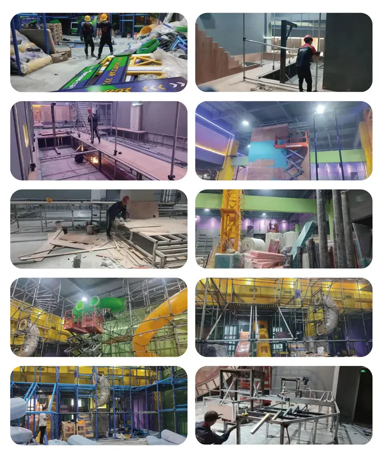 дизайн крытой детской площадки