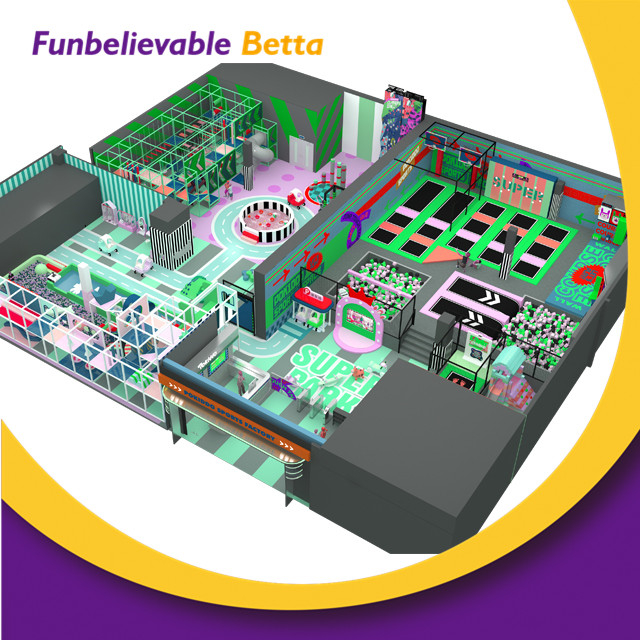 Bettaplay 770sqm Children's Indoor Play Games Playground Equipment Naughty Castle
