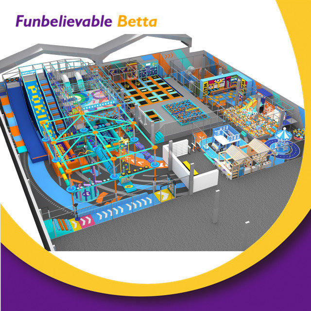 Bettaplay 1200 Sqm Custom Modern Style Kids Space Theme Playground Equipment Sets Commercial Indoor Playground