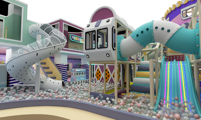 Bettaplay Commercial Indoor Playground Equipment 680SQM Soft Play for Kids for Daycare & Shopping Malls
