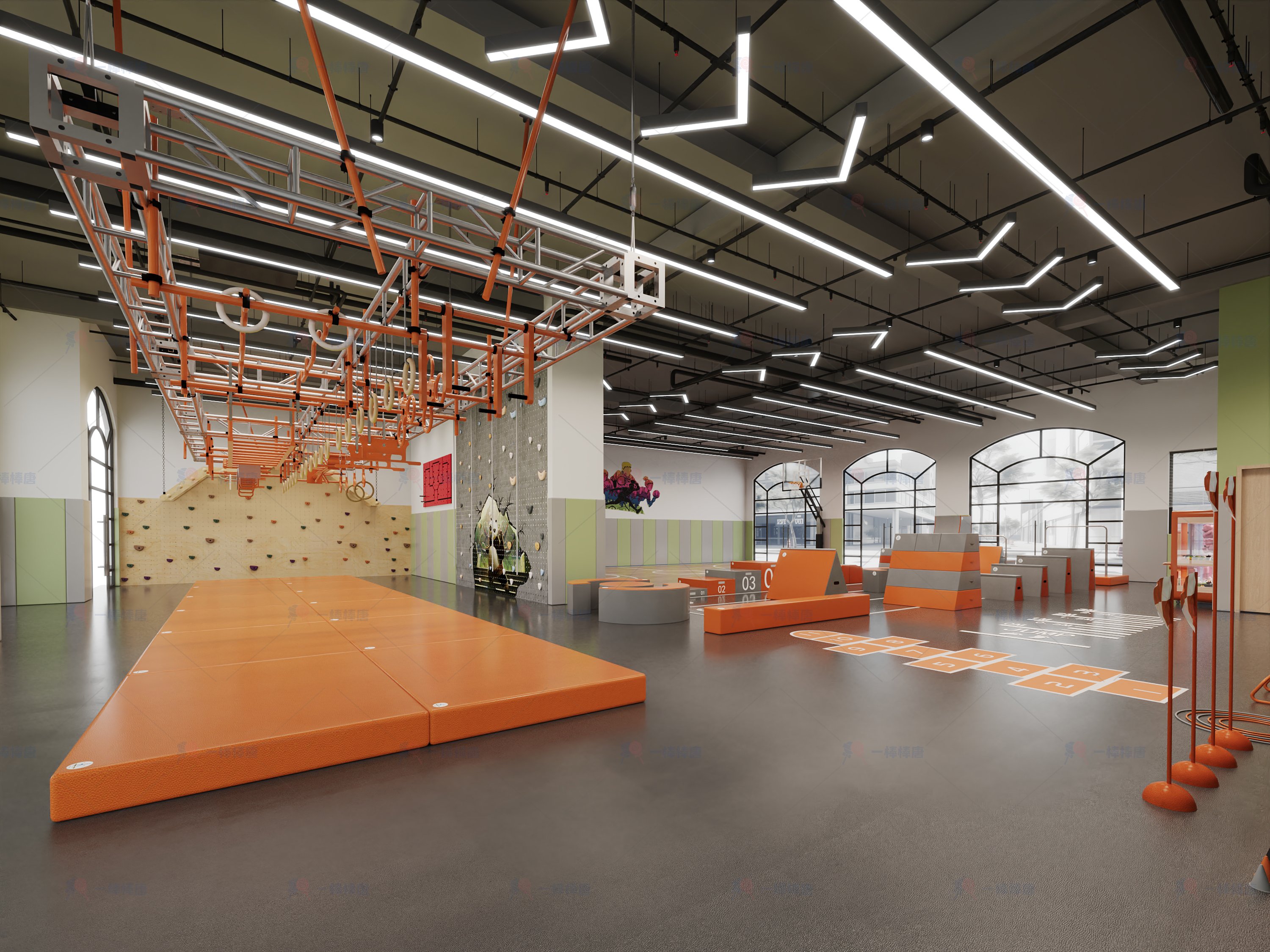 POKIDDO Fitnes Case: Family Entertainment Fitness Center in JiangXi