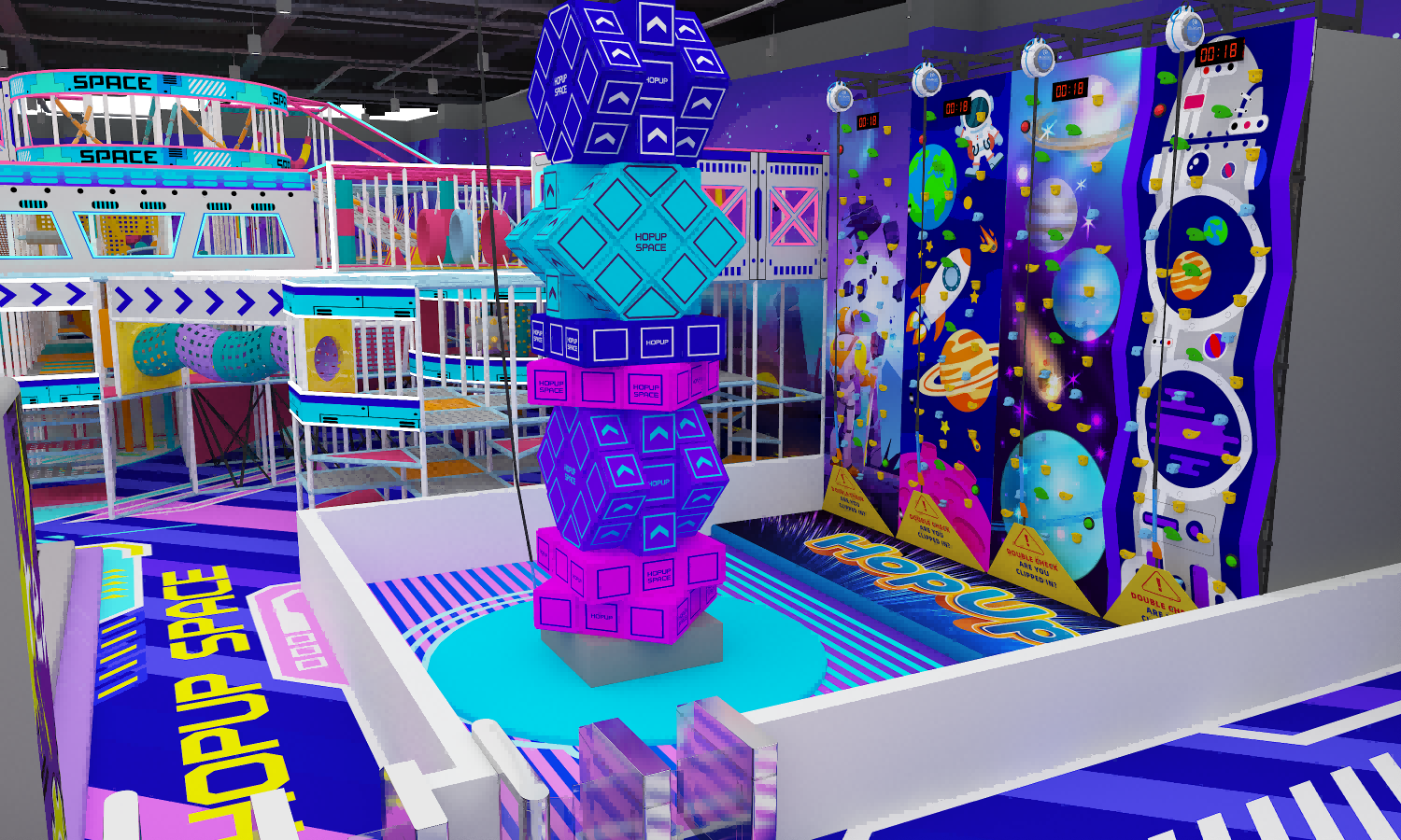 kids indoor climbing wall