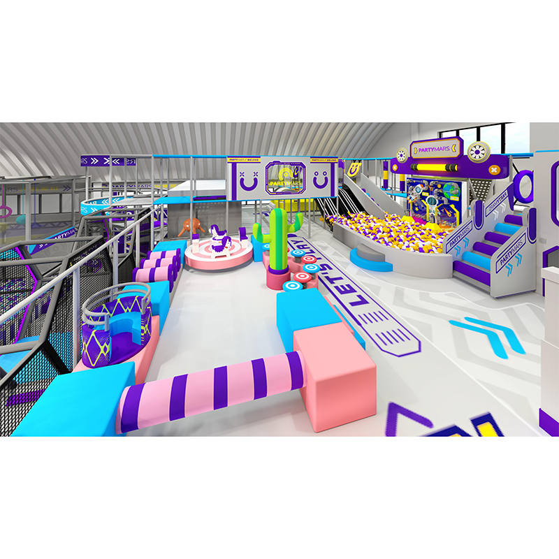 china trampoline park with foam pit price