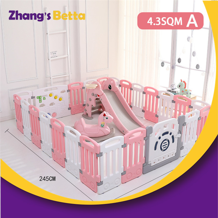 Baby play yard safety plastic fence plastic playpen kids baby playpen