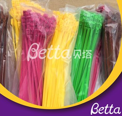 BettaPlay 2019 New High Strength Self-locking Cable Tie For Indoor Playground