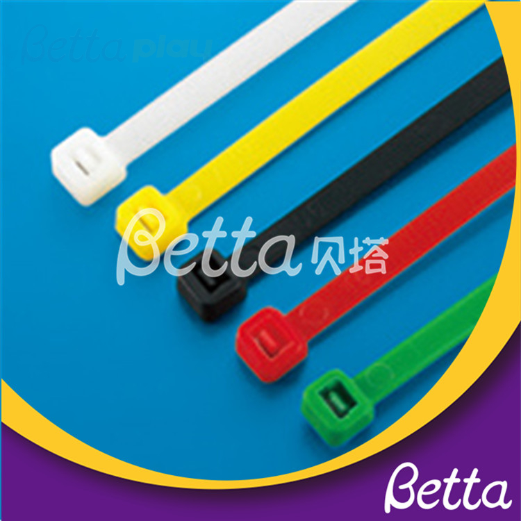 Indoor Playground Accessory Super Quality Nylon Cable Tie Self-Locking Zip Ties for Fixation And Binding
