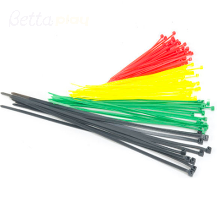 Bettaplay Supplier Wholesale Custom Long Nylon Releasable Cable Ties For Indoor Playground 