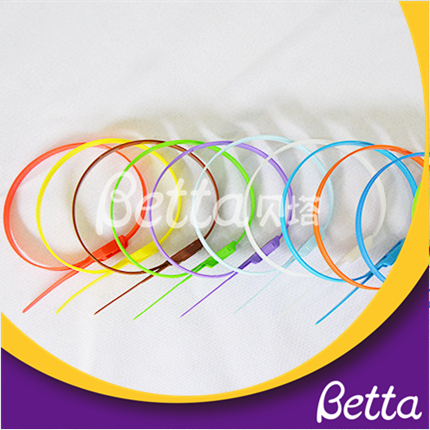 Bettaplay Wholesale Nylon Heavy Duty Secure Durable Cable Tie To Foam Tube For Indoor Playground