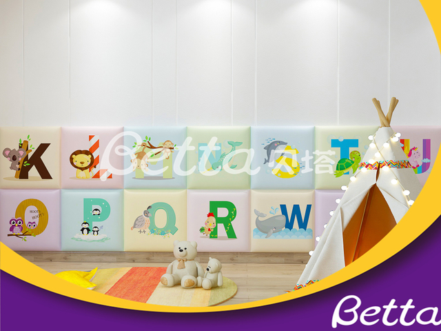 2019 Kindergarten Soft Wall Bumper for Indoor Playground