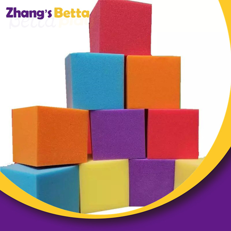 Soft PU Foam Learning Resources Foam Pit Colour Cubes Blocks Cover For Kids