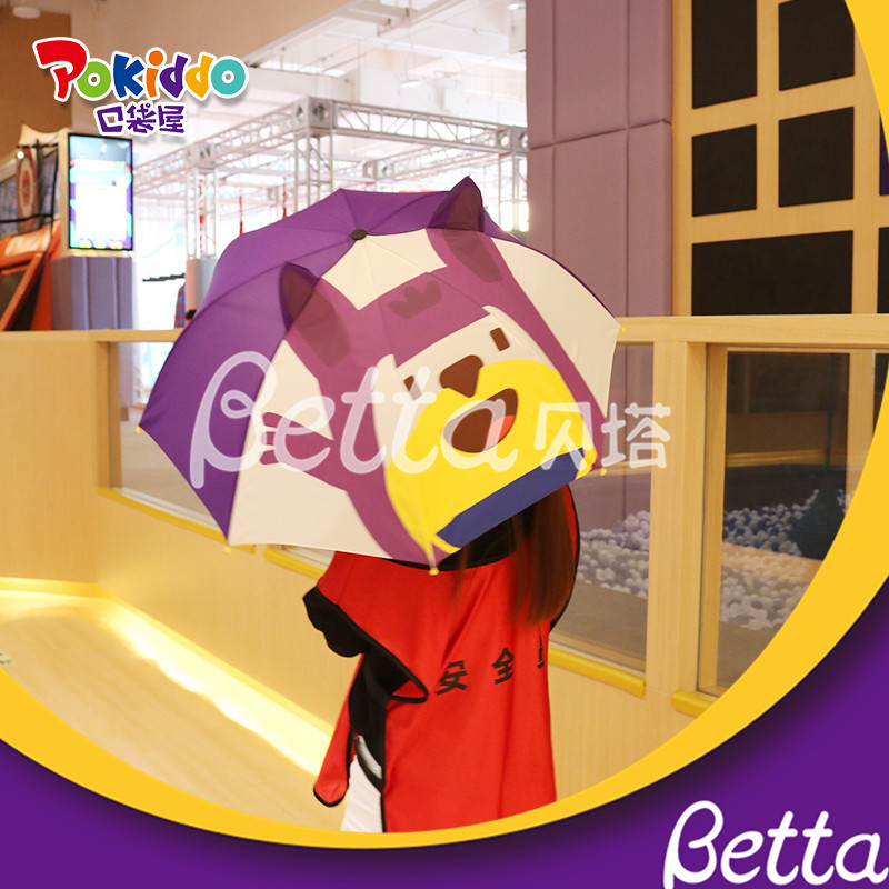 Pokiddo Sunscreen Umbrella Kindergarten Pupil Child Baby Cute Cartoon Shape Rain Gear Children Umbrella